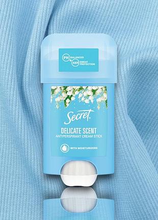 Дезодорант-стік secret delicate scent, 40 мл