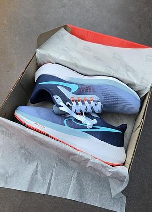 Кроссовки nike zoom pegasus 39 • smoke grey / aqua 2