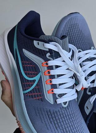 Кроссовки nike zoom pegasus 39 • smoke grey / aqua 4