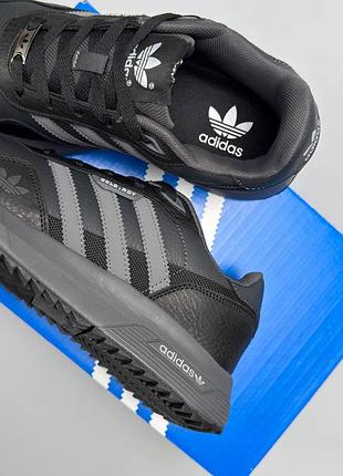 Adidas retropy dark grey black 4