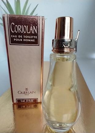 Guerlain coriolan миниатюра 5мл винтаж