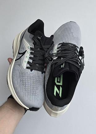 Кроссовки nike zoom pegasus 39 • grey / black / sail 6