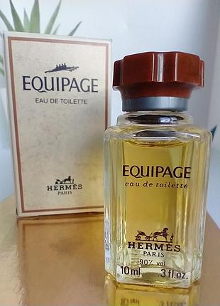 Hermes equipage 10 мл миниатюра винтаж редкость