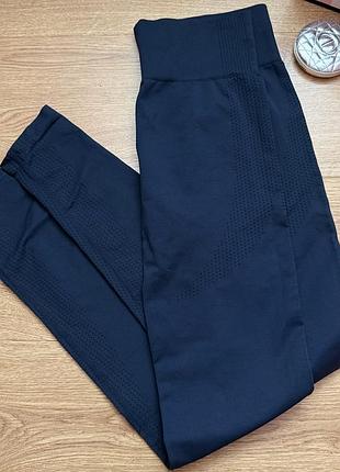 Темно-сині спортивні легінси бренду primark із серії "work out