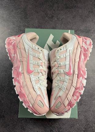 Кросівки nike p-6000 custom pink white