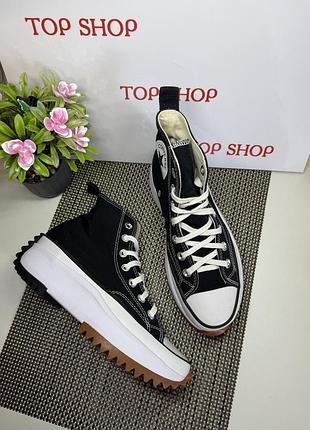 Оригінальні високі кеди converse run star hike high