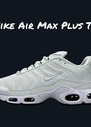 Nike air max plus tn white