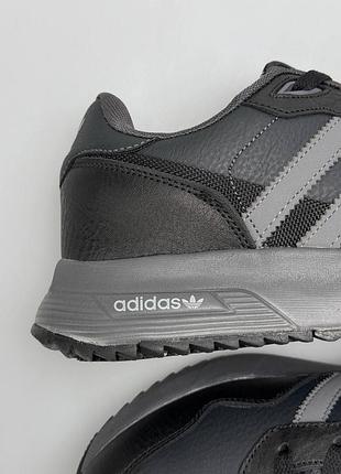 Adidas retropy dark grey black 2