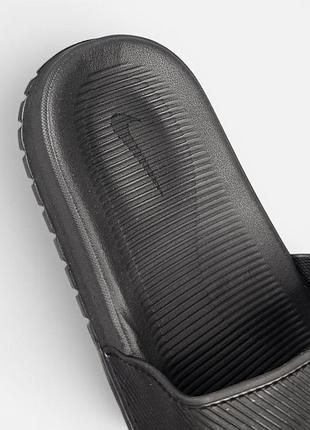 Шлепанцы nike kawa slide • black / white 3