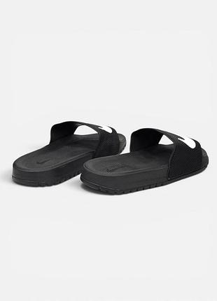 Шлепанцы nike kawa slide • black / white 6
