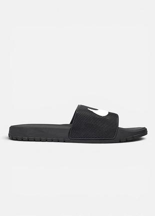 Шлепанцы nike kawa slide • black / white 8