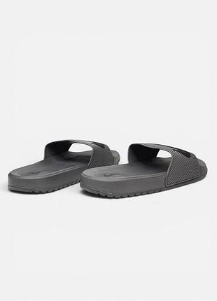 Шлепанцы nike kawa slide • grey / black 7