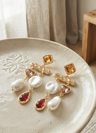Ефектні масивні сережки