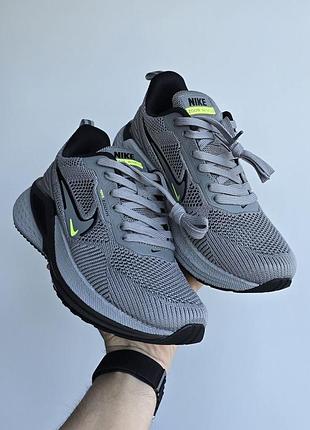 Чоловічі кросівки nike zoom winflo  • wolf grey / black / volt