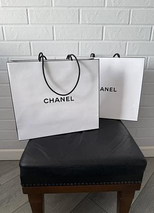 Chanel оргинал бумажный средний пакет