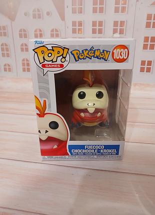 Фігурка funko pop pokémon fuecoco chochodile krokel 1030