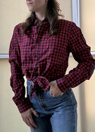 Сорочка zara, картата сорочка