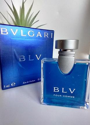 Bvlgari blv pour homme миниатюра 5мл винтаж