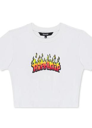 Футболка ripndip scary cute cropped baby tee rndfal24w07 m