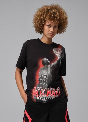 Футболка jordan w spt df ss gfx tee htg io8722-010 m