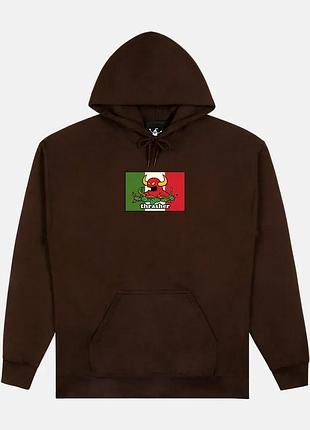Худи thrasher thr x toy machine hecho 145602-dar m