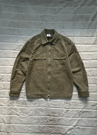 H&amp;m (s-m) velvet overshirt овершот рубашка вельветовая мужская оригина