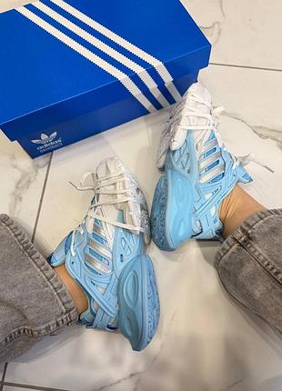 👕 adidas xlg runner deluxe blue&amp;white