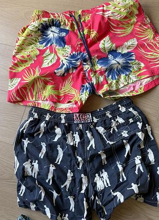 Чоловічі шорти для плавання massimo dutti, vilebrequin,  mc2 saint barth