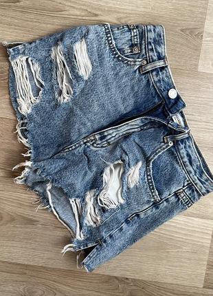 Шорты джинсовые pull&bear 3