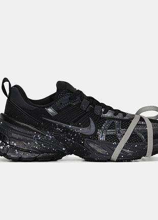 Женские кроссовки nike runntek v2k black silver custom / smb+ 🔗