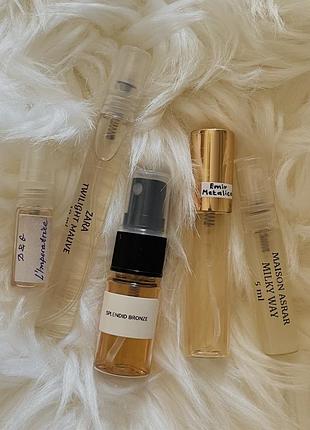 Відливанти парфумів zara d&g emir maison asrar