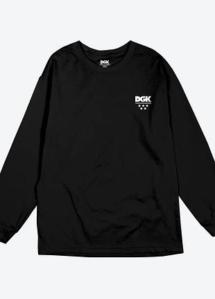 Футболка dgk all star mini logo longsleev ptl-1223-005