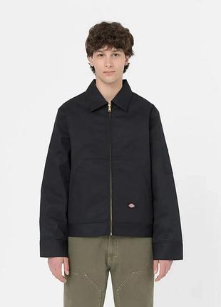 Куртка dickies m lined eisenhower jacket rec dk0a4xk4blk1