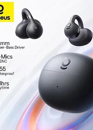 Беспроводные наушники открытого типа — baseus bass bc1 open-ear tws