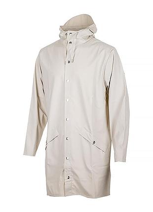 Куртка rains long jacket 1202-offwhite