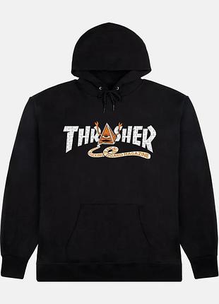 Худи thrasher thr x toy machine pyramid 145591-bla