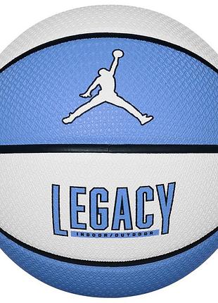 Мяч баскетбольный jordan legacy 2.0 8p deflated j.100.8253.165.07