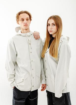 Куртка rains jacket 1201-offwhite
