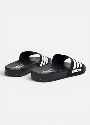 Шлепанцы adidas adilette shower • black / white 7