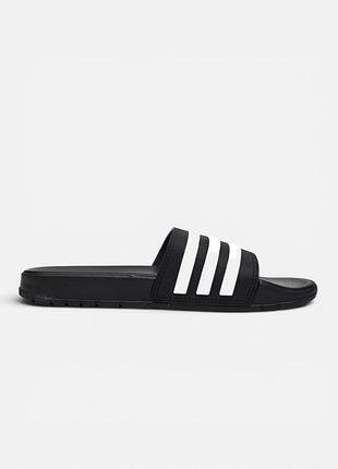 Шлепанцы adidas adilette shower • black / white 9