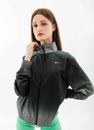 Ветровка nike w nk swsh run prnt jkt dx1039-010 xs