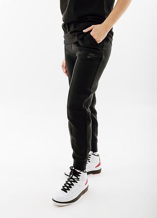Штани nike w nsw tch flc mr jggr fb8330-010