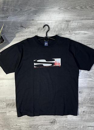 Оригінальна, вінтажна футболка - stussy