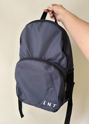 Темно-синій повсякденний міський рюкзак lnt
