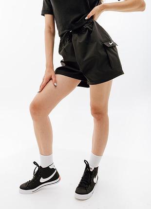 Шорти nike w nsw swsh short wvn su fj4887-010 m