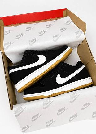 Чоловічі кросівки nike sb dunk low •black white