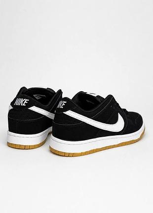 Мужские кроссовки nike sb dunk low •black white