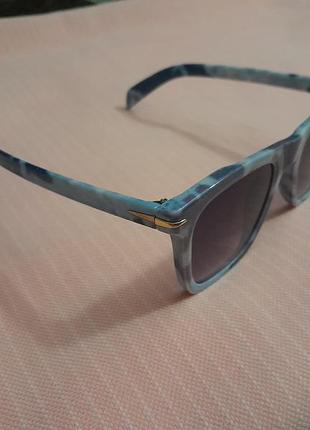 Солнцезащитные очки wayfarer в мраморном оправе