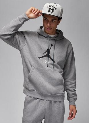 Толстовка jordan m j ess flc baseline hoodie fd7545-091