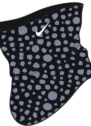 Баф nike neckwarmer 2.0 reversible чорний, білий уні osfm n.100.0654.462.os
